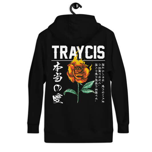 Burning Rose Hoodie