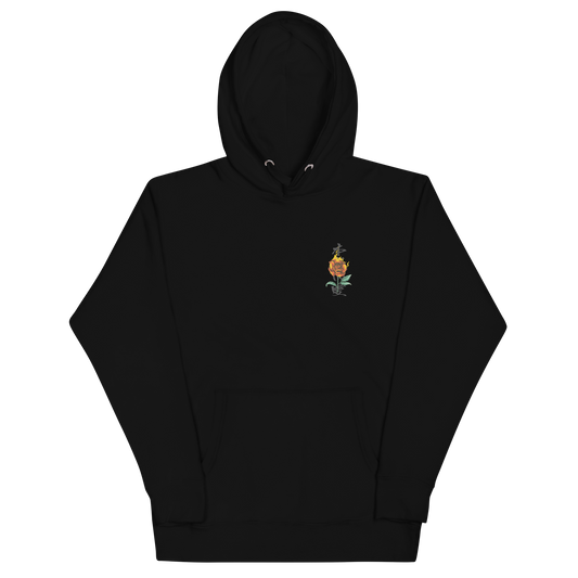 Burning Rose Hoodie